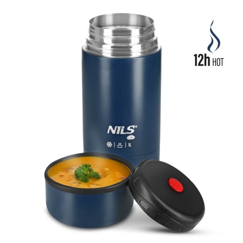 NILS CAMP NC3802 TERMOS OBIADOWY 1000ML NIEBIESKI NILS CAMP