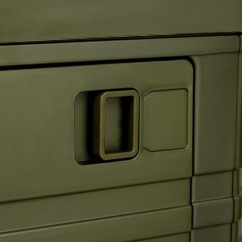 NILS CAMP NCB4002 SKŁADANA SKRZYNIA KEMPINGOWA Z FUNKCJĄ STOŁU 2W1 ZIELONA NILS CAMP