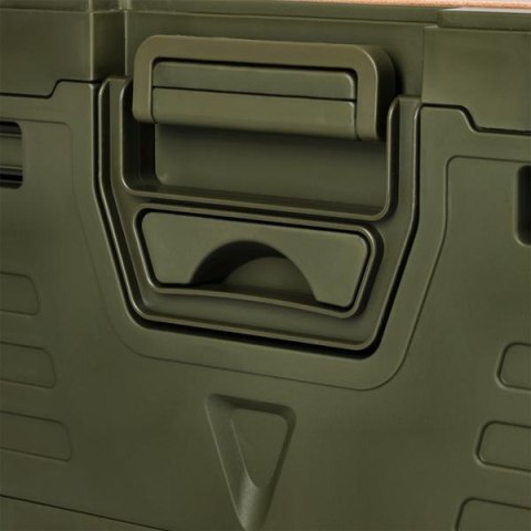 NILS CAMP NCB4002 SKŁADANA SKRZYNIA KEMPINGOWA Z FUNKCJĄ STOŁU 2W1 ZIELONA NILS CAMP