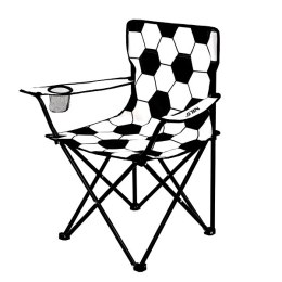 NILS NC3303 KRZESŁO SKŁADANE BIAŁO-CZARNE NILS