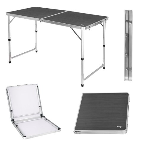NILS CAMP NC1605 CIEMNOSZARY STÓŁ KEMPINGOWY NILS CAMP