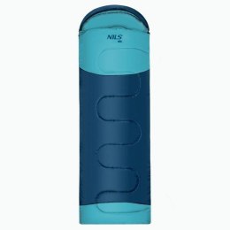 NILS CAMP NC2008 NIEBIESKO-BŁĘKITNY ŚPIWÓR ROZM. L NILS CAMP