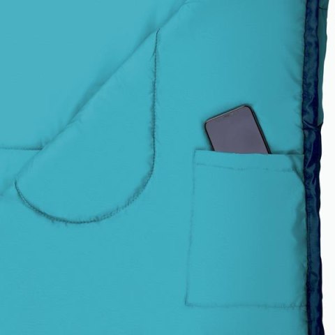 NILS CAMP NC2008 NIEBIESKO-BŁĘKITNY ŚPIWÓR ROZM. L NILS CAMP