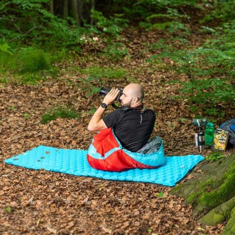 NILS CAMP NC2012 CZERWONO-NIEBIESKI ŚPIWÓR NILS CAMP