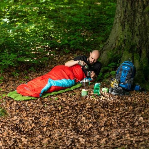 NILS CAMP NC2012 CZERWONO-NIEBIESKI ŚPIWÓR NILS CAMP