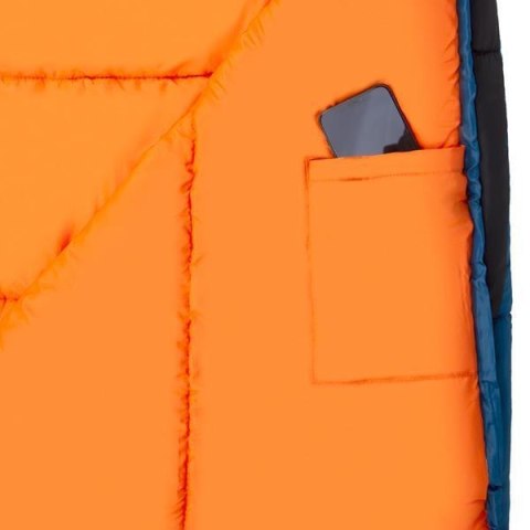 NILS CAMP NC2012 GRANATOWO-POMARAŃCZOWY ŚPIWÓR NILS CAMP