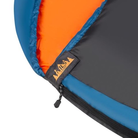 NILS CAMP NC2012 GRANATOWO-POMARAŃCZOWY ŚPIWÓR NILS CAMP