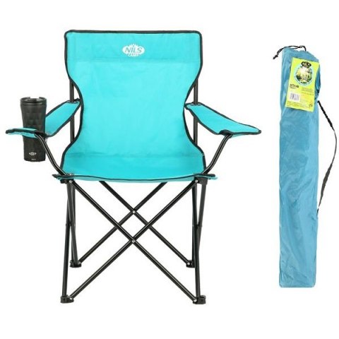 NILS CAMP NC3044 TURKUSOWY KRZESŁO TURYSTYCZNE NILS CAMP