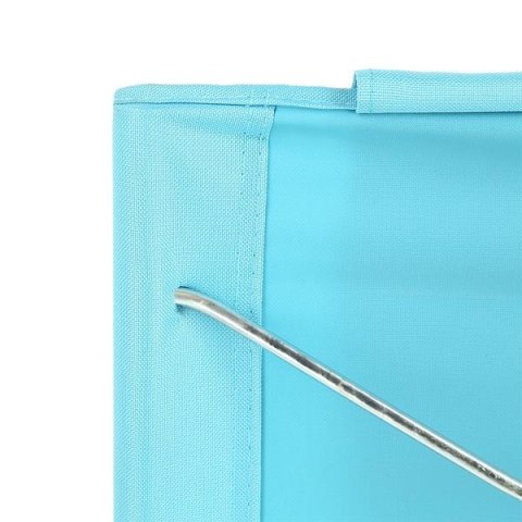 NILS CAMP NC3136 NIEBIESKI KRZESŁO PLAŻOWE Z PODUSZKĄ NILS CAMP