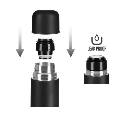 NILS CAMP NC3804 TERMOS TURYSTYCZNY 1000 ML CZARNY NILS CAMP