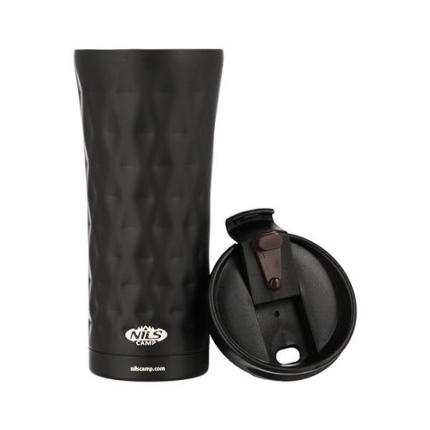 NILS CAMP NCB44 CZARNY KUBEK TERMICZNY NILS CAMP