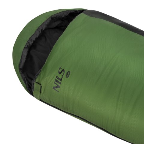 NILS CAMP NC1705 ŚPIWÓR ULTRA LIGHT CZARNO-ZIELONY NILS CAMP