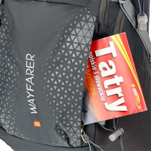 NILS CAMP NC1925 PLECAK TURYSTYCZNY SZARY WAYFARER 35L NILS CAMP