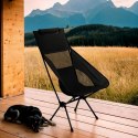 NILS CAMP NC3321 KRZESŁO SKŁADANE ULTRALIGHT BLACK NILS CAMP