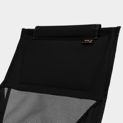 NILS CAMP NC3321 KRZESŁO SKŁADANE ULTRALIGHT BLACK NILS CAMP