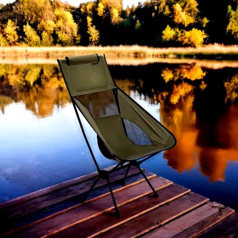 NILS CAMP NC3321 KRZESŁO SKŁADANE ULTRALIGHT KHAKI NILS CAMP
