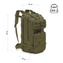 NILS CAMP NC3902 PLECAK TAKTYCZNY RANGER ZIELONY 45L NILS CAMP