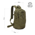 NILS CAMP NC3905 PLECAK TAKTYCZNY COBRA ZIELONY 25L NILS CAMP