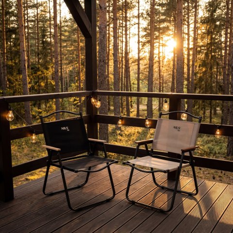 NILS CAMP NC4307 KRZESŁO SKŁADANE BEŻOWE NILS CAMP