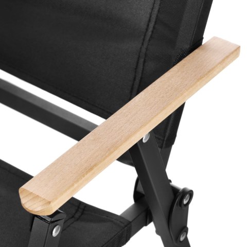 NILS CAMP NC4307 KRZESŁO SKŁADANE CZARNE NILS CAMP