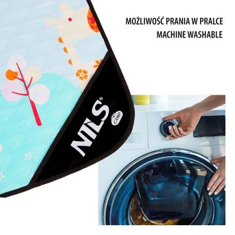 NILS CAMP NC8028 ŻYRAFA KOC PIKNIKOWY 195X200 CM NILS CAMP