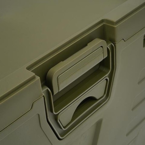 NILS CAMP NCB4004 SKŁADANA SKRZYNIA KEMPINGOWA Z POKRYWĄ ZIELONA 50L NILS CAMP