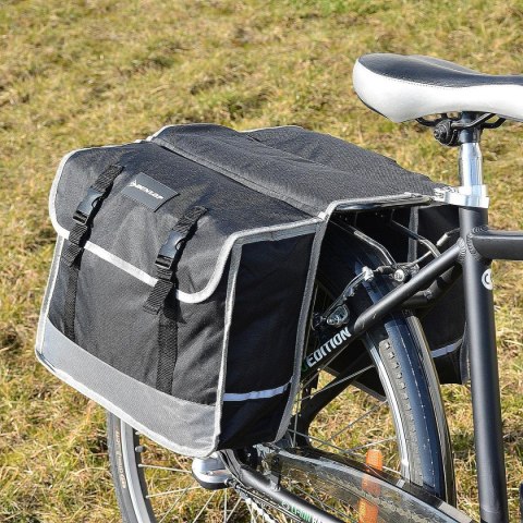 Dunlop SAKWA TORBA ROWEROWA PODWÓJNA TYLNA NA BAGAŻNIK 26L DUNLOP
