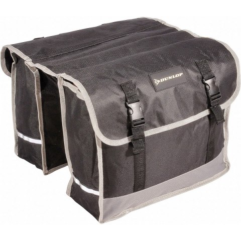 Dunlop SAKWA TORBA ROWEROWA PODWÓJNA TYLNA NA BAGAŻNIK 26L DUNLOP